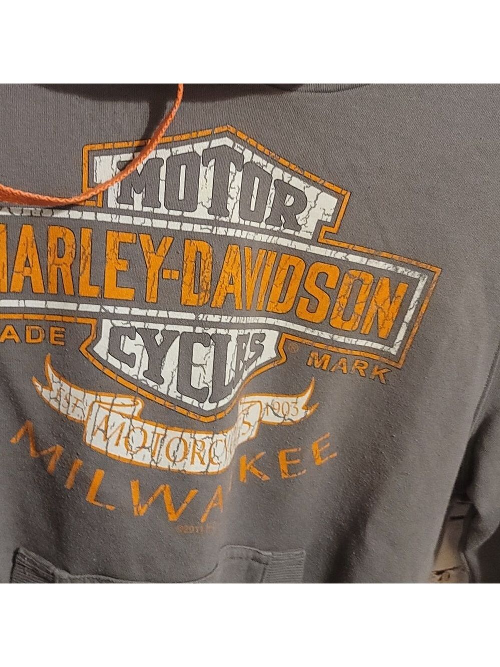 Harley Davidson Women's Hoodie Milwaukee small - Picture 2 of 3